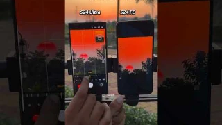 Samsung Galaxy S24 FE Vs S24 Ultra Camera Zoom Test Sun