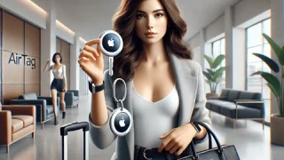 📍 Tukio Air Tag (Black) 4-Pack, Bluetooth Tracker Work | Best Apple Air Tag for Sale 📍