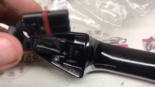A20476013709197 Ручка двери передняя наружная левая черный обсидиан Mercedes