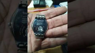 Converting a Swatch YWS401 Swatch into a NATO with a Swatch New Beach Strap