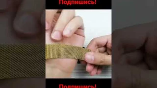 Миланская Петля - Металлический Ремешок для Smart-Часов на Примере Amazfit