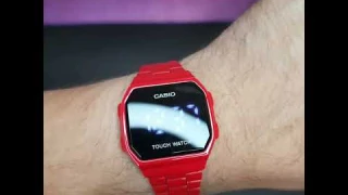 Обзор на часы Casio сенсорные