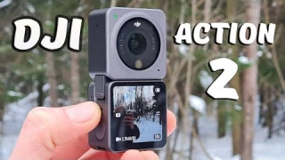 DJI Action 2 ... Полный обзор мощной новинки!
