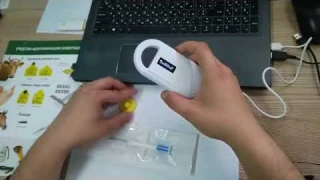 Сканер чипов ручной (считыватель микрочипов) RFID PT160