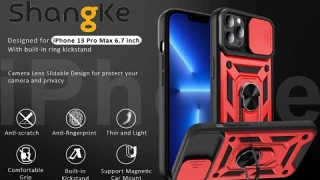 Чехол с  кольцом и подставкой для iPhone с алиэкспресс