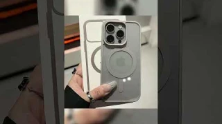 Матовый титановый магнитный чехол для телефона iPhone 16, 15, 14, 13, 12, 11 Pro Max Plus Mini