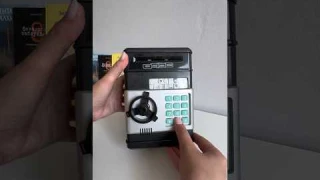 Сейф копилка арт WB 73785132 #wildberries #распаковка #ozon  #копилка #сейфкопилка #копилкадляденег