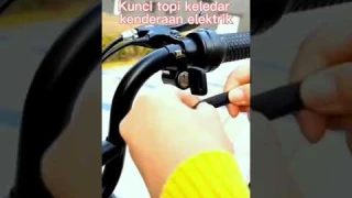 Противоугонный замок на мотоцикл, скутер и велосипед.