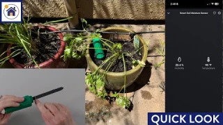 QUICK LOOK THIRDREALITY Smart Soil Moisture and Temperature Sensor