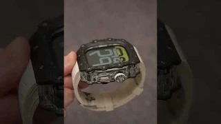 Luxury carbon fiber case: featherlight yet rugged, engineered for elites#applewatchcase #applewatch