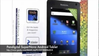 Pandigital SuperNova Android Tablet from Geeks.com!