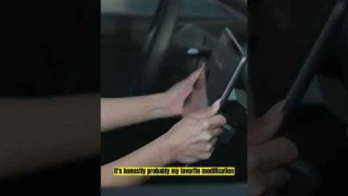 Tesla Model Y Swivel Screen #Shorts #Tesla