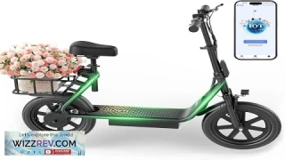 NAVIC T1XR Electric Scooter Adults 27Mile Range Top Speed 22Mph 750W Peak Motor 14 Review