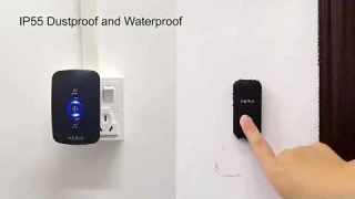 Беспроводной водонепроницаемый дверной звонок (кнопка вызова) KERUI Doorbell