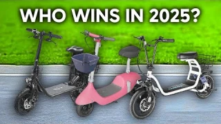Top 5 BEST Seated Electric Scooters in 2025 | ✅ BEST Amazon Seated Electric Scooters