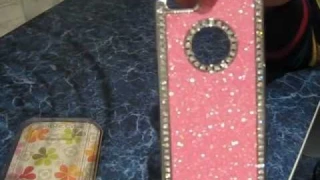 Чехол со стразами для iPhone 5