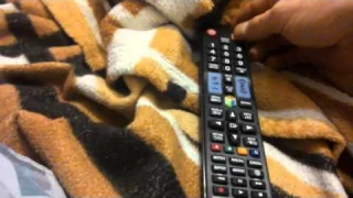 Пульт от телевизора Самсунг с подсветкой, присланный с АлиЭкспресс.