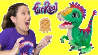 NEW Furreal Munchin' Rex Baby Dinosaur Toy Review