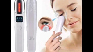 Вибрационный массажер для глаз от отечности и темных кругов, против морщин и против старения.