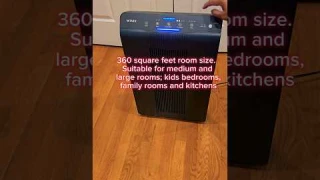 Winix 5500-2 Air Purifier with True HEPA, PlasmaWave and Odor Reducing Washable AOC Carbon Filter.