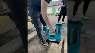 Монтажный аккумуляторный пистолет Toua без газа #калужскиепотолочники #toua #натяжныепотолки