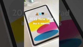 NEW 2025 iPad (A16) Unboxing
