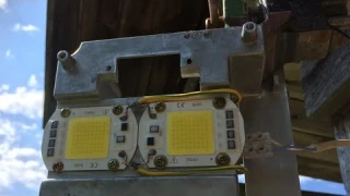 Прожектор 100 w из COB светодиодов