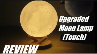 REVIEW: Moon Lamp Sliding Touch Control Edition - Unique LED Mood Light