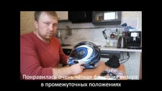Обзор мотошлема Racer R107B, с встроенной Bluetooch гарнитурой