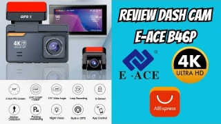 UNBOXING y REVIEW dash cam E-ACE b46p 4k de ALIEXPRESS!