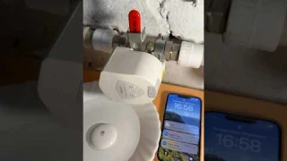 Aqara Valve Controller T1 в работе на шаровом кране 3/4, DN20