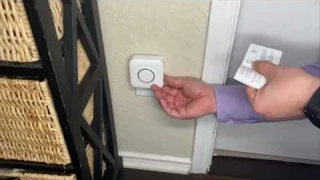 Wireless Doorbell Extender with Receiver Connects to Existing Hardwired Doorbell