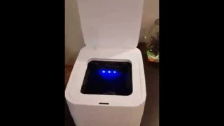 Xiaomi Mijia Townew Smart Trash Bin. Умное мусорное ведро. Говно Китайское не покупайте!!!