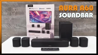 Ultimea Aura A60 7.1 Dolby Atmos Soundbar Surround Sound System Unboxing & Review