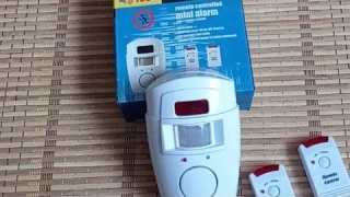 Сенсорна сигналізація з датчиком руху