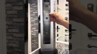 Умный биометрический замок Olsa 3D. Обзор электронного замка для двери. Face Id, отпечаток пальца!