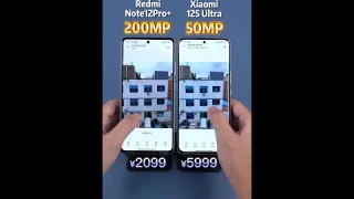 Redmi 200MP vs Xiaomi 12S Ultra 50MP Camera Comparison