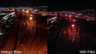 M2P - Night filter comparison