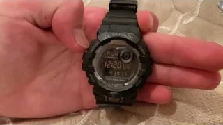 Часы Casio G-Shock GBD-800-1B. Clock of Casio G-Shock GBD-800-1B Подробный обзор-отзыв