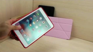 ОБЗОР: Элегантный Комбинированный Чехол-Подставка Smart Cover для iPad Mini 4