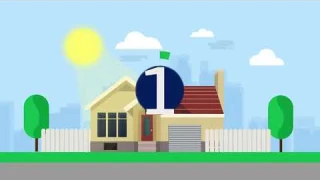 LED лампа на солнечной батарей с датчиком движения.