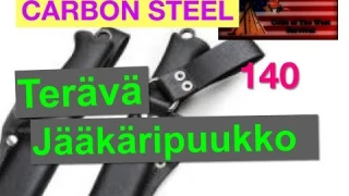 Terava Jaakaripuukko 140 Laminated Carbon Steel Knife Part 2