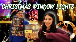BEST Christmas window Lights| Amazon christmas window lights:quntis curtain lights