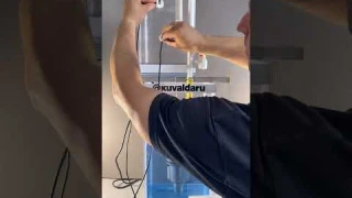 Автоматический датчик контроля уровня воды в действии 😎