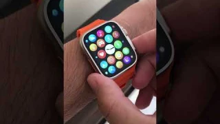 Apple Watch do AliExpress #shorts #smartwatch #applewatch #x8ultra