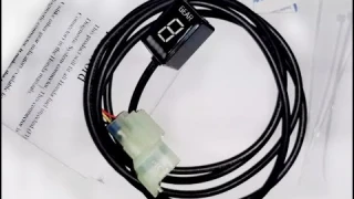 Индикатор передач КПП, установка на мотоцикл. @Pavel_SIBERIA