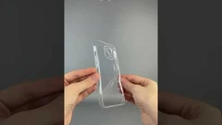 Прозрачный чехол бампер TPU для iPhone 13