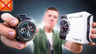 AMAZFIT T-REX 3 – Лучше Xiaomi и Huawei? Топовые Умные Часы в 2025 Году! До 27 Дней Работы, Карты