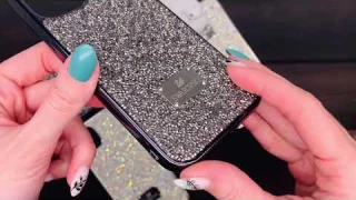 Чехол на iPhone 11 / 12 со стразами