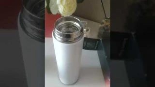 Термос с датчиком температуры и ситечком для заварки 0.5л. Кружка термос, термос в машину, подарок